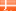 Dansk (Danmark) language flag