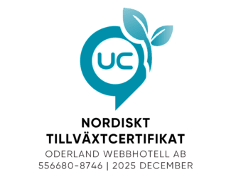 Oderland, Nordiskt tillväxtcertifikat, december 2025